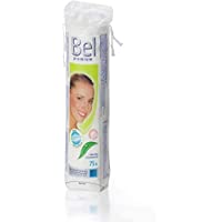 BEL Premium - Discos desmaquillantes redondos- 1 paquete de 75 piezas
